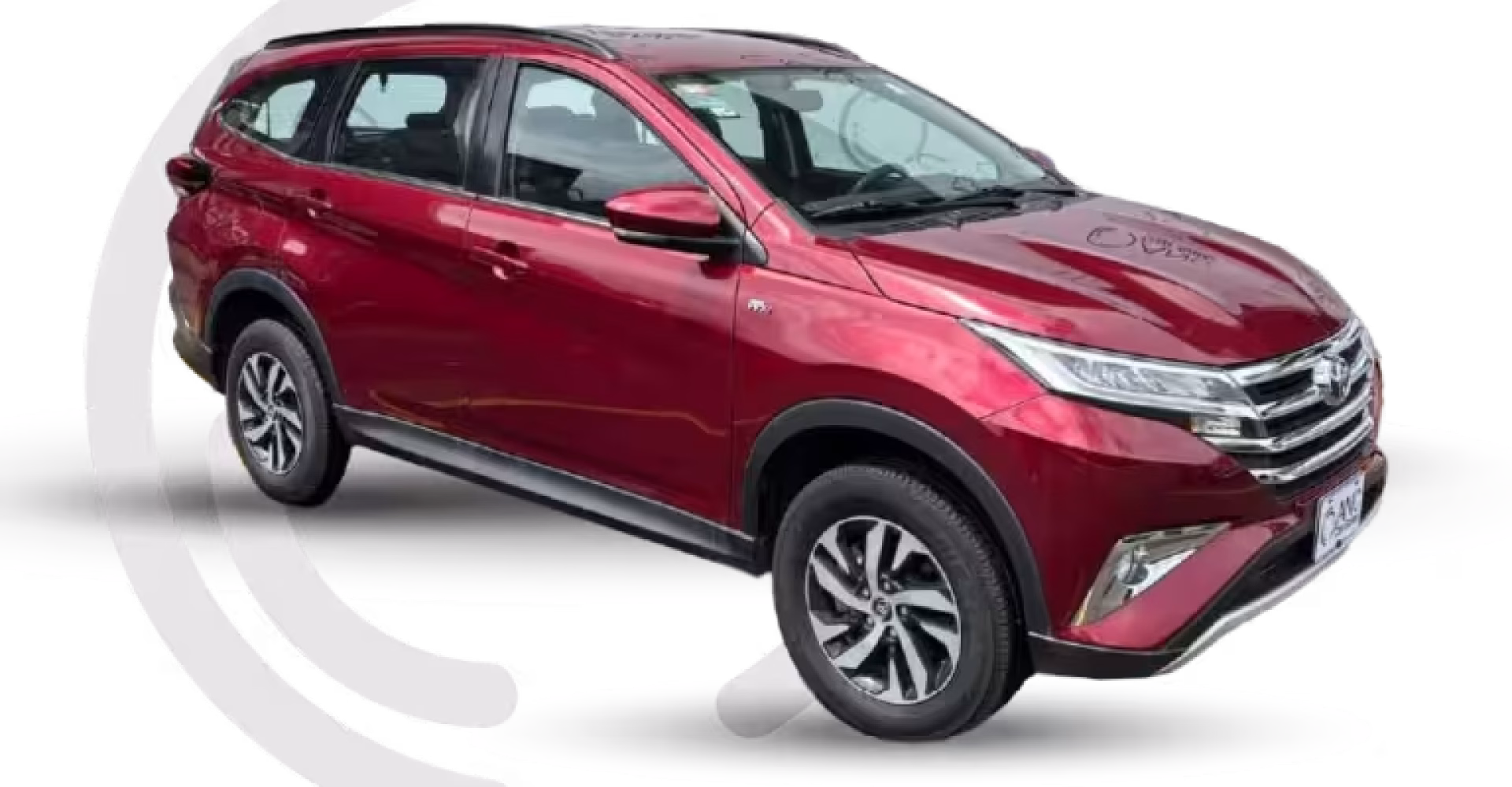 toyota rush 2022 rojo